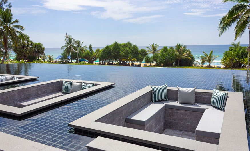 The ULTIMATE Sea View resort experience with Sunken Lounges and Shallow Infinity Terrace Pools