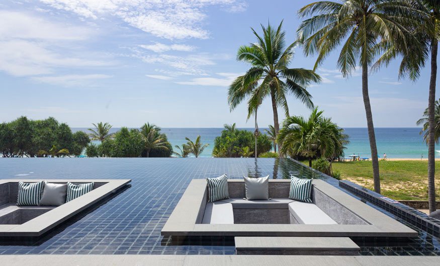 The ULTIMATE Sea View resort experience with Sunken Lounges and Shallow Infinity Terrace Pools